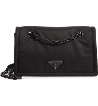 Prada + Chain Flap Crossbody Bag