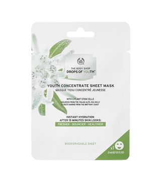 The Body Shop + Drops of Youth Youth Concentrate Sheet Mask