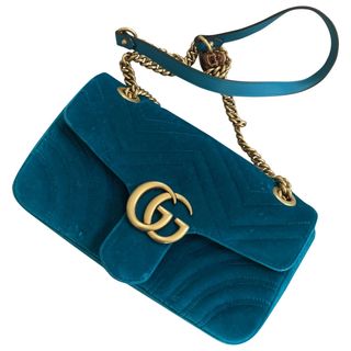 Gucci + Marmont Velvet Handbag