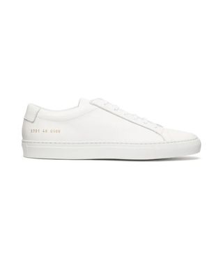 Common Projects + Original Achilles Low-Top Leather Trainers