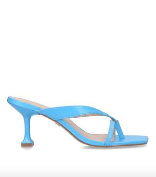 Carvela + Gain Blue Strappy Sandal