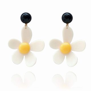 Gietiv + Flower Acrylic Earrings