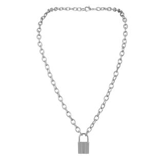 Qiuseadu + 7th Moon Lock Chain Necklace