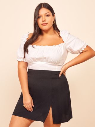 The Reformation + Margot Skirt Es