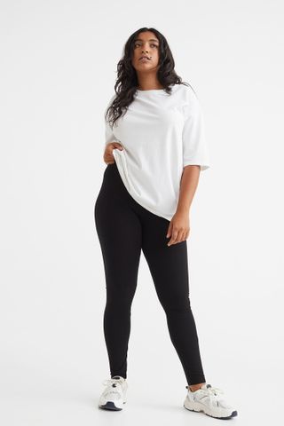 H&M + Cotton Leggings