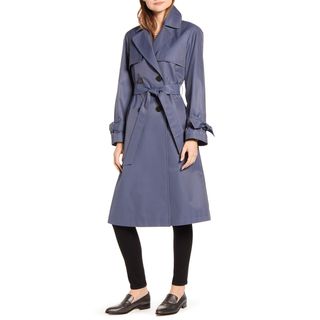 Sam Edelman + Double Breasted Trench Coat
