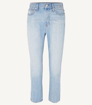 Madewell + The Perfect Summer High-Rise Straight-Leg Jeans
