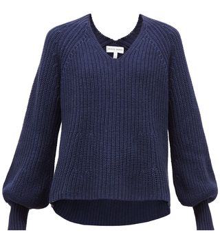 Apiece Apart + Sequioia Balloon-Sleeve Cotton-Blend Sweater