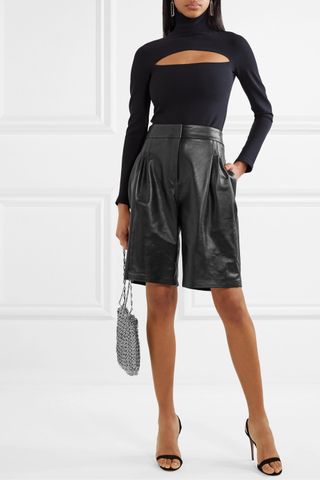 16Arlington + Grant Leather Shorts