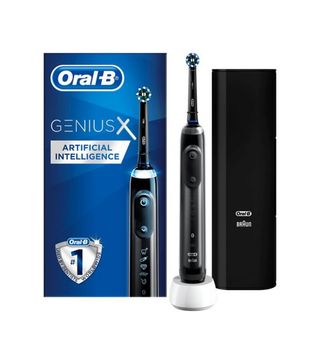 Oral B + Genius X Black Electric Toothbrush Travel Case