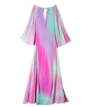 Rixo + Long Sleeve Midaxi Dress