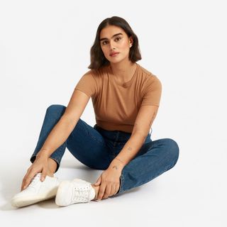 Everlane + The Cotton Crew in Tawny Brown