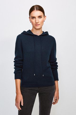 Karen Millen + Cashmere Hoodie