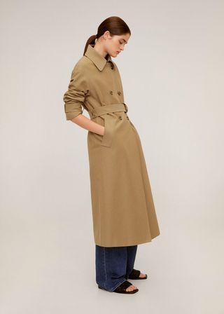 Mango + Classic Cotton Trench Coat