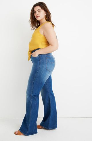 Madewell + High Waist Flare Jeans
