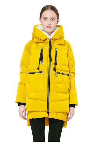 Orlay + Thickened Down Jacket in Yellow