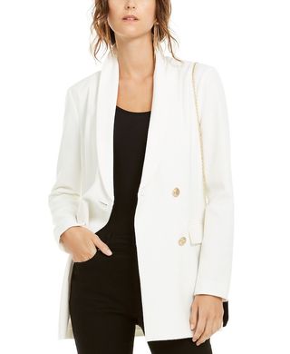INC International Concepts + Double-Breasted Blazer