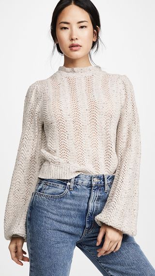 ASTR the Label + Brynn Mock Neck Sweater