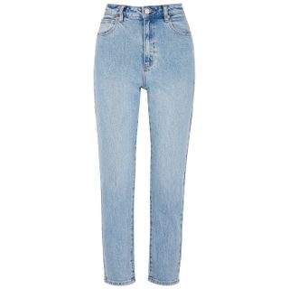 Abrand + A 94 High Blue Slim-Leg Jeans