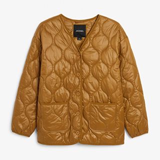 Monki + Quilted Jacket
