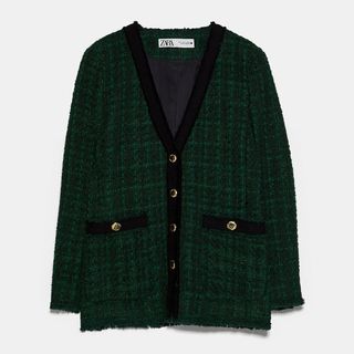 Zara + Tweed Jacket