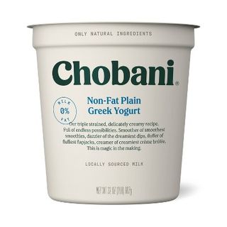 Chobani + Non-Fat Greek Yogurt, Plain