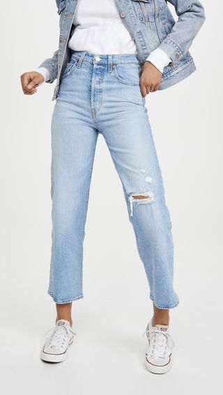 Levi's + Ribcage Straight Ankle Jeans