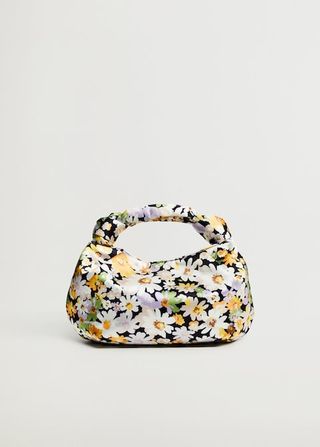 Mango + Floral Print Bag