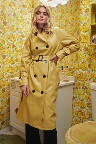 Nasty Gal + Time Is on My Shine Belted Trench Coat |