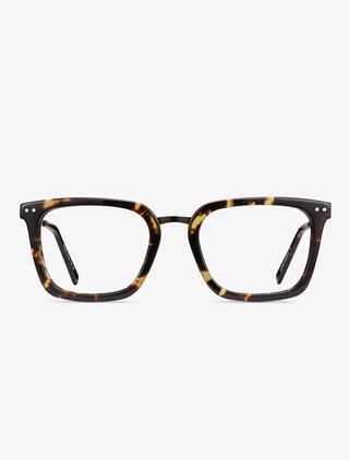 EyeBuyDirect + Poise Rectangle Tortoise Frame Glasses