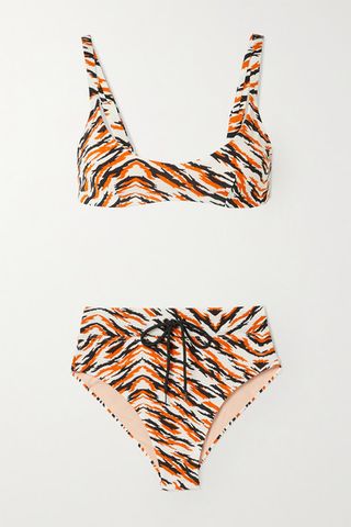 Les Girls Les Boys + Tiger-Print Bikini