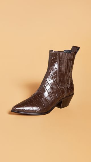 Loeffler Randall + Aylin Low Western Booties