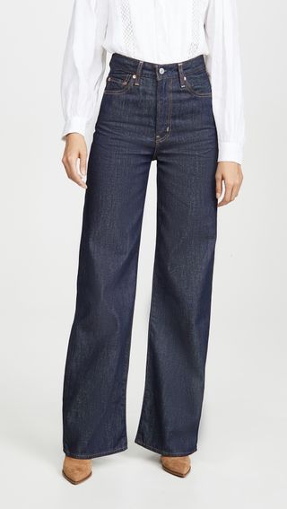 Levi’s + Ribcage Wide-Leg Jeans