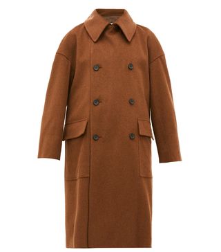 Connolly + Double-Breasted Wool Coat