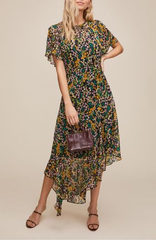 Astr the Label + Floral Print Dress