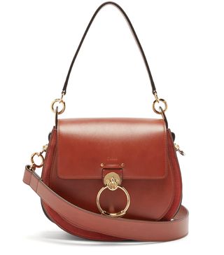Chloé + Tess Small Leather Crossbody Bag