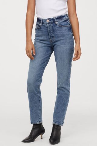 H&M + Mom-High Ankle Jeans
