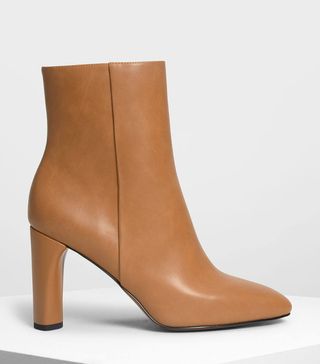 Charles & Keith + Classic Calf Boot