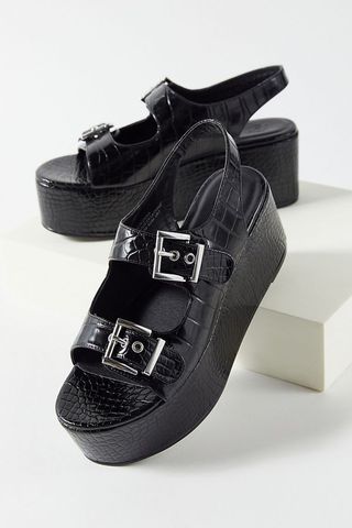 Urban Outfitters + Harper Buckle Platform Sandal