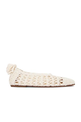 Magda Butrym + Crochet Ballet Flats