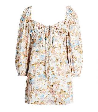 Olivia Rose the Label + Shirley Floral-Print Cotton Mini Dress