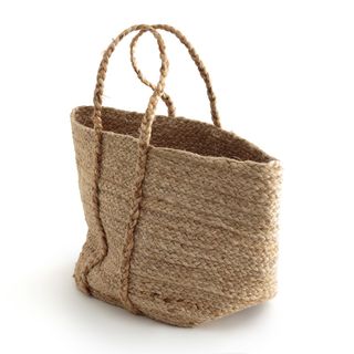 La Redoute + Naturalle Soft Woven Jute Basket Bag