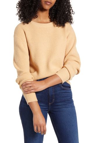 All in Favor + Ribbed Sweater