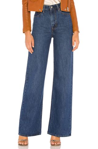 Levi's + Ribcage Wide Leg Jean in High Times