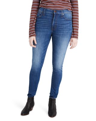Madewell + Mid Rise Skinny Jeans