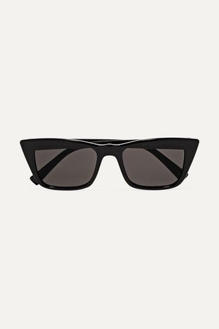 Le Specs + I Feel Love D-Frame Acetate Sunglasses