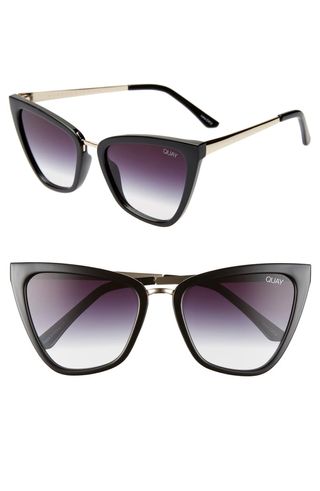 Quay Australia + x J.Lo Reina 51mm Cat Eye Sunglasses