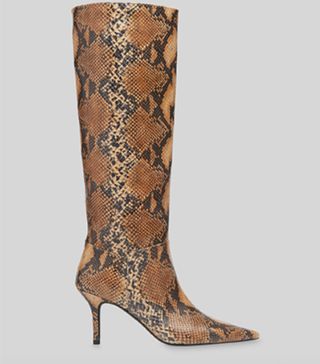 Whistles + Conna Snake Knee High Boot