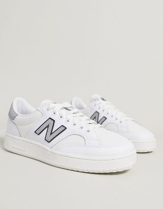 New Balance + Pro Court Cup Trainers in White