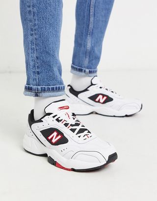 New Balance + 452 Trainers in White